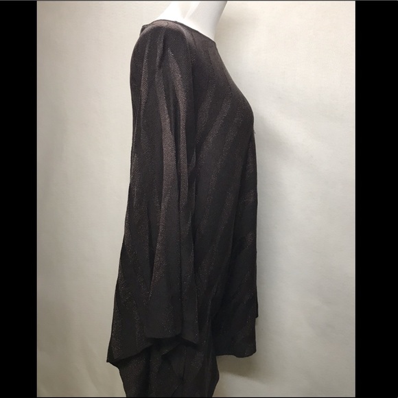 💥SOLD💥ST JOHN Collection Brown Poncho - Picture 2 of 5